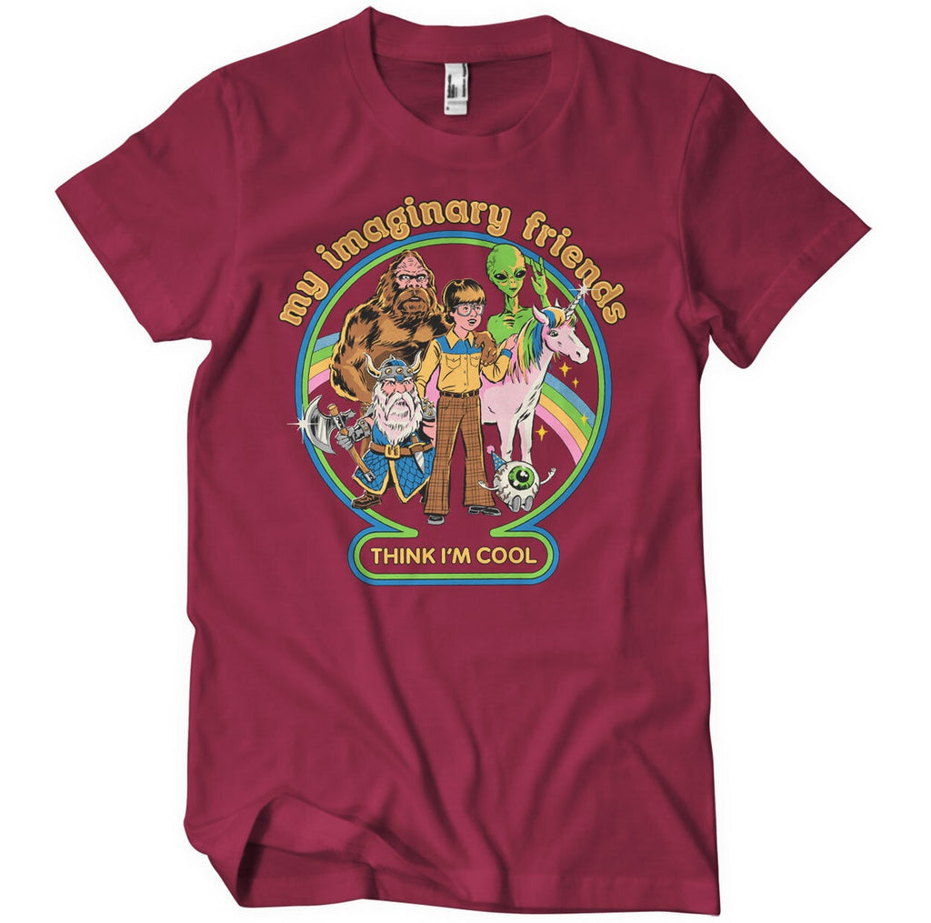My Imaginary Friends Think I'm Cool T-Shirt – T-shirt