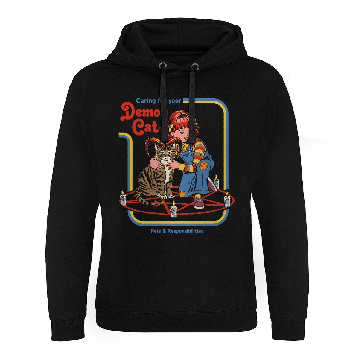 Caring For Your Demon Cat Epic Hoodie – Sweat à capuche Epic
