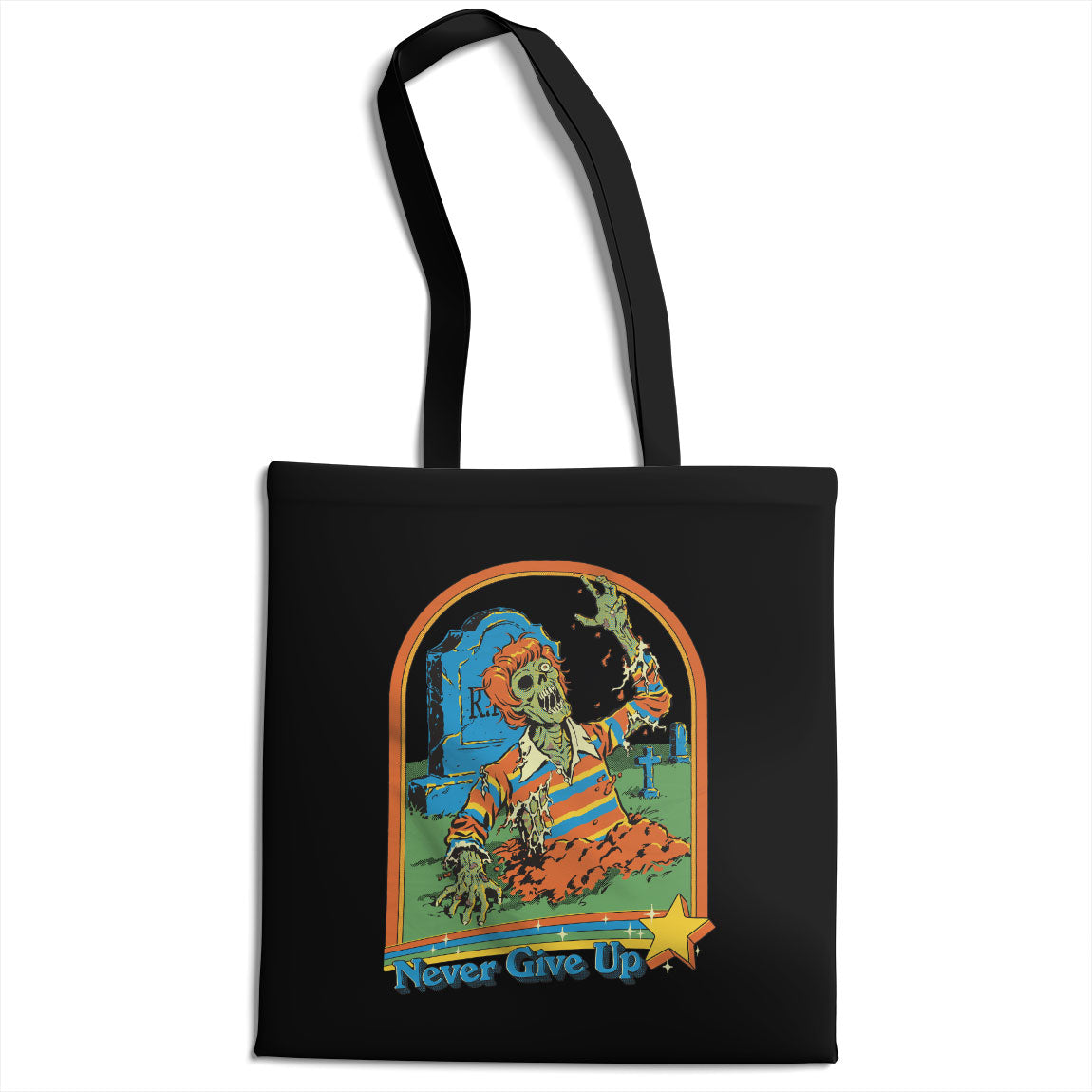 Never Give Up Tote Bag – Tote bag