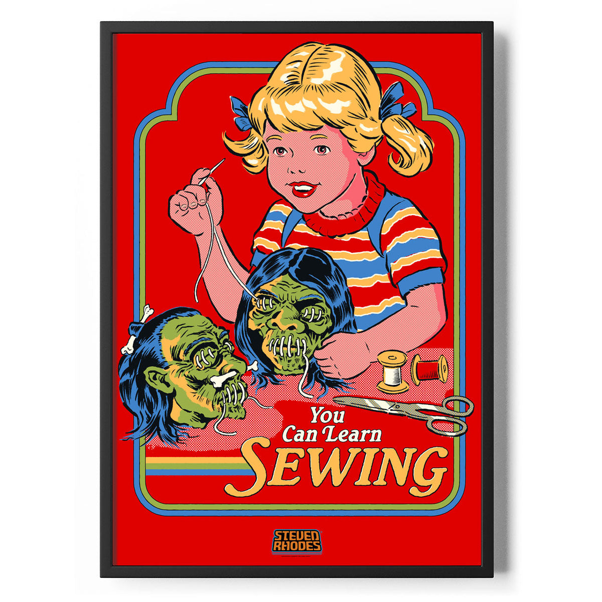 You Can Learn Sewing Poster Standard – Poster