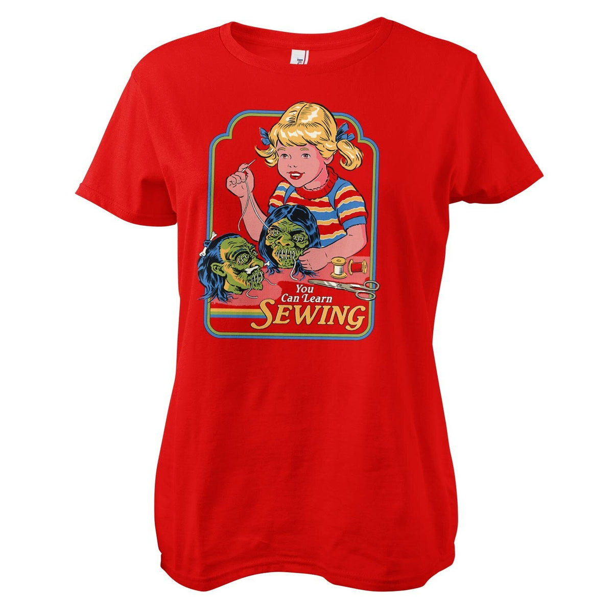 You Can Learn Sewing Girly Tee – T-shirt femme