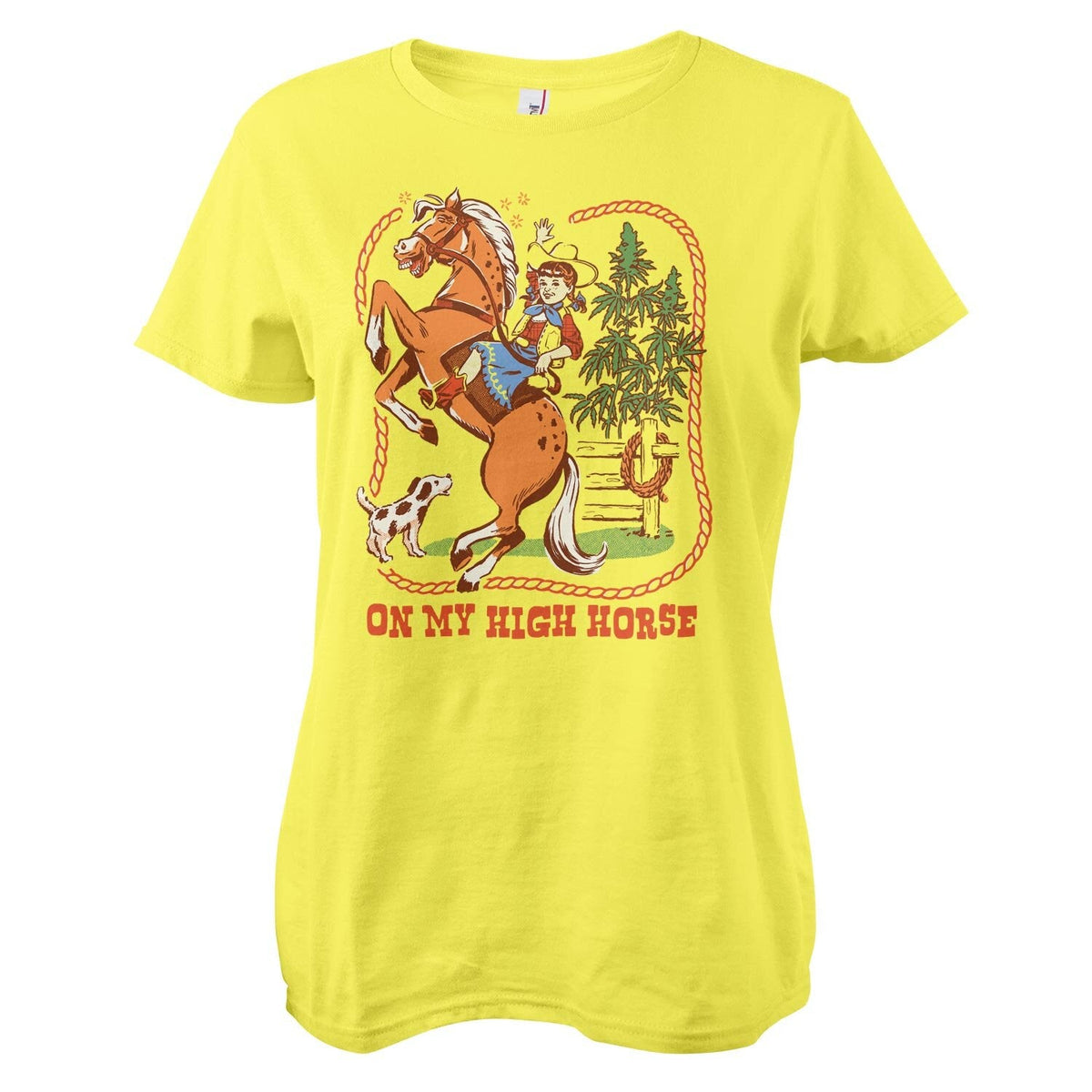 On My High Horse Girly Tee – T-shirt femme
