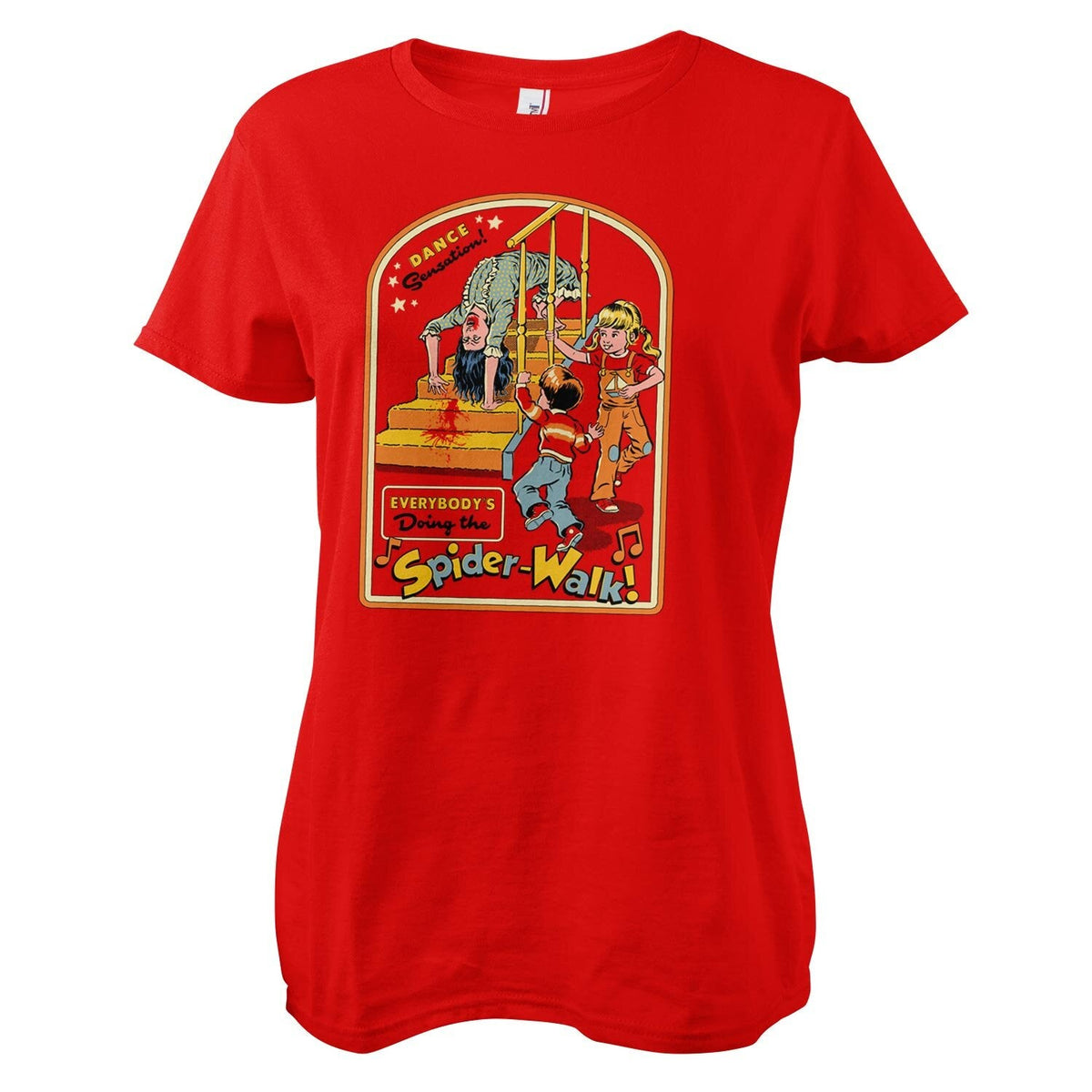 Everybody's Doing The Spider-Walk Girly Tee – T-shirt femme
