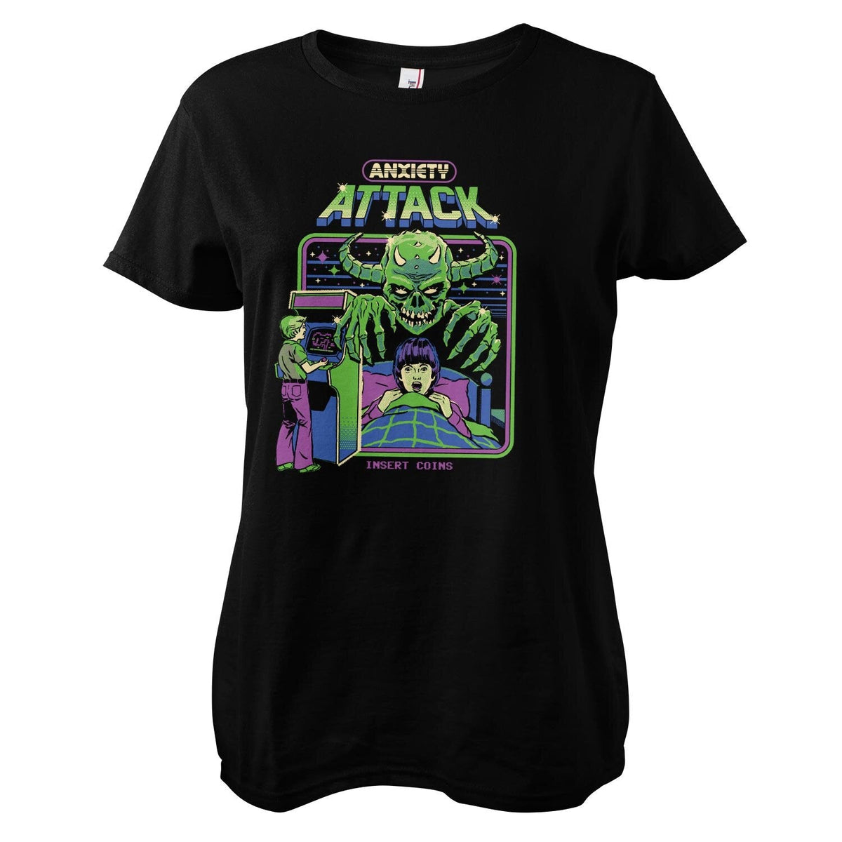 Anxiety Attack Girly Tee – T-shirt femme