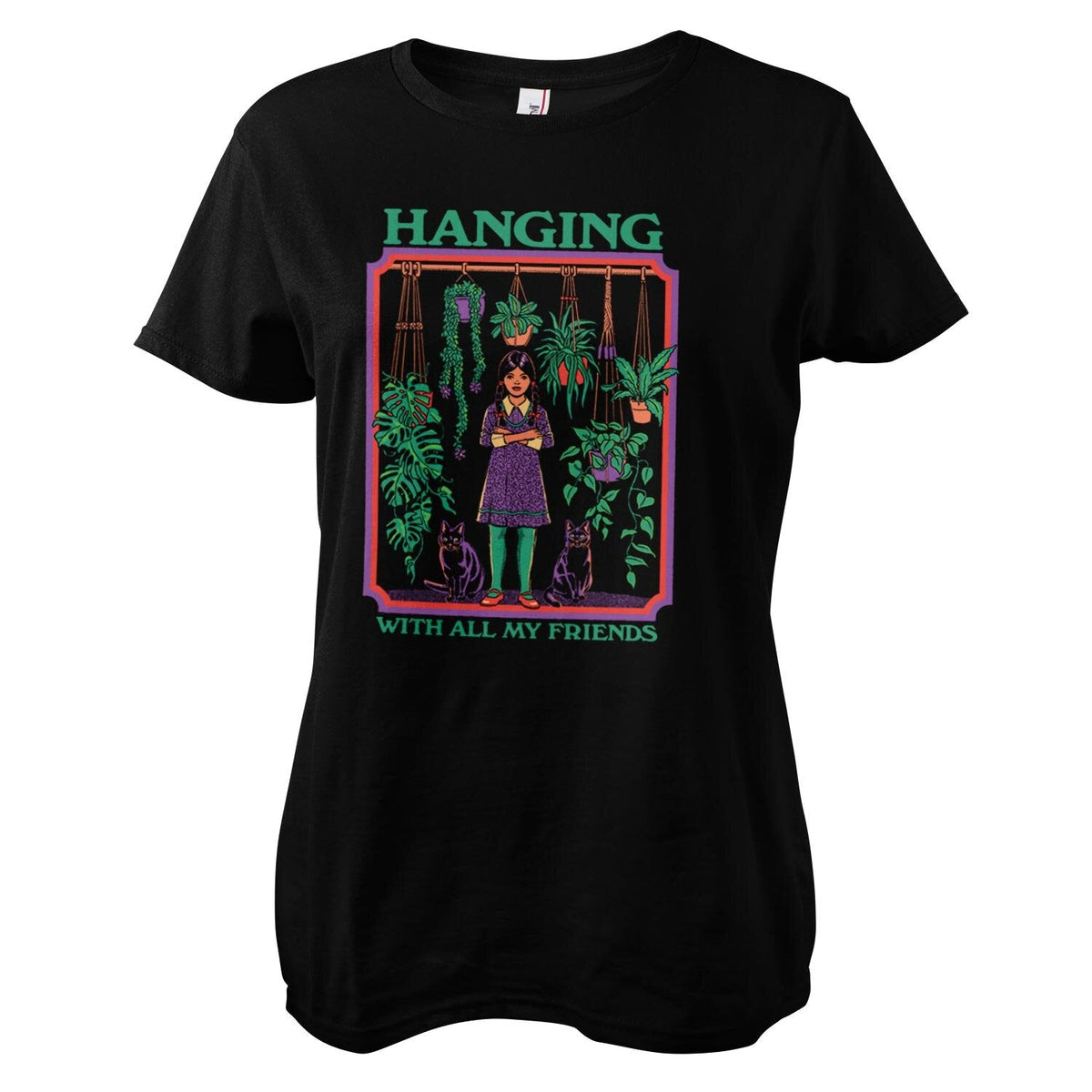 Hangning With All My Friends Girly Tee – T-shirt femme