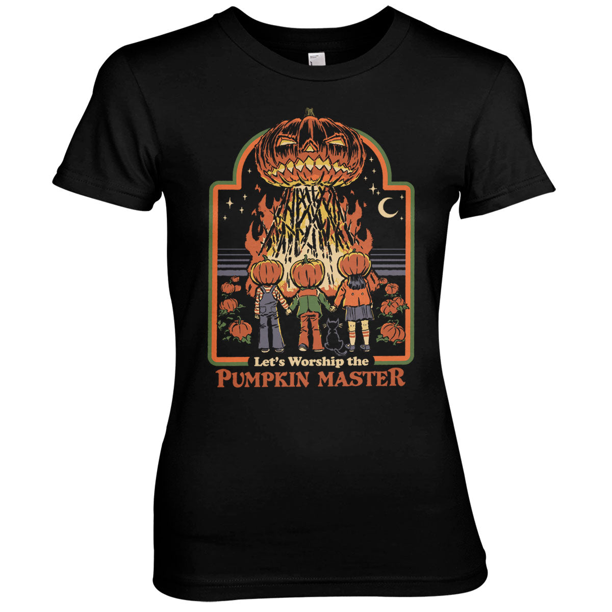 Worship The Pumpkin Master Girly Tee – T-shirt femme