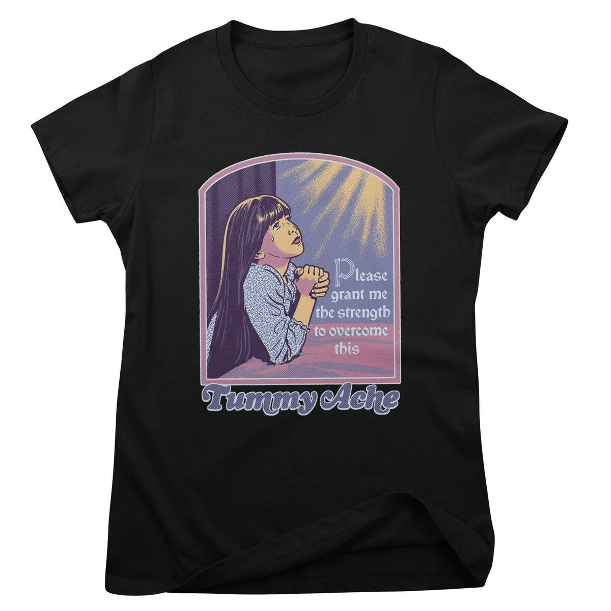 Tummy Ache Girly Tee – T-shirt femme