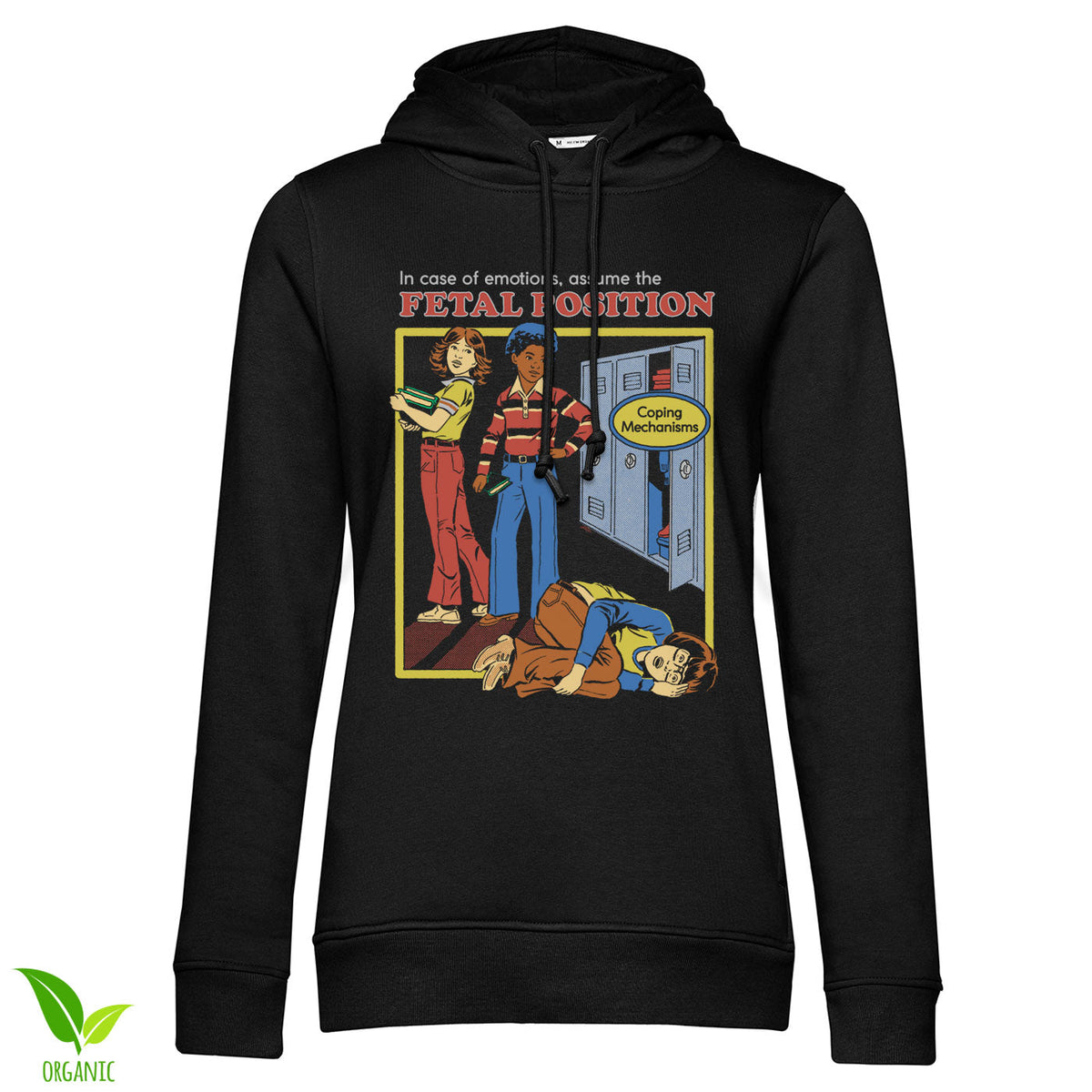 The Fetal Position Girly Hoodie – Sweat à capuche femme