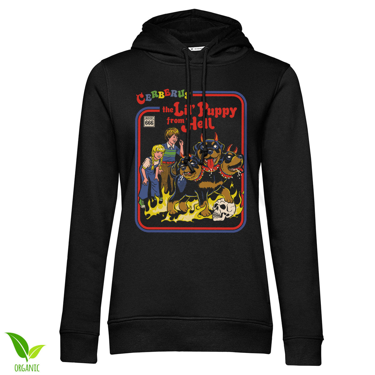 The Lil' Puppy From Hell Girly Hoodie – Sweat à capuche femme