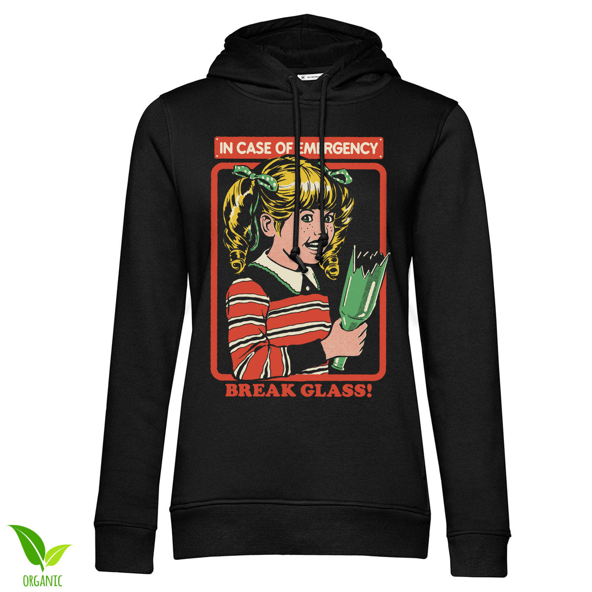 In Case Of Emergency - Break Glass Girly Hoodie – Sweat à capuche femme