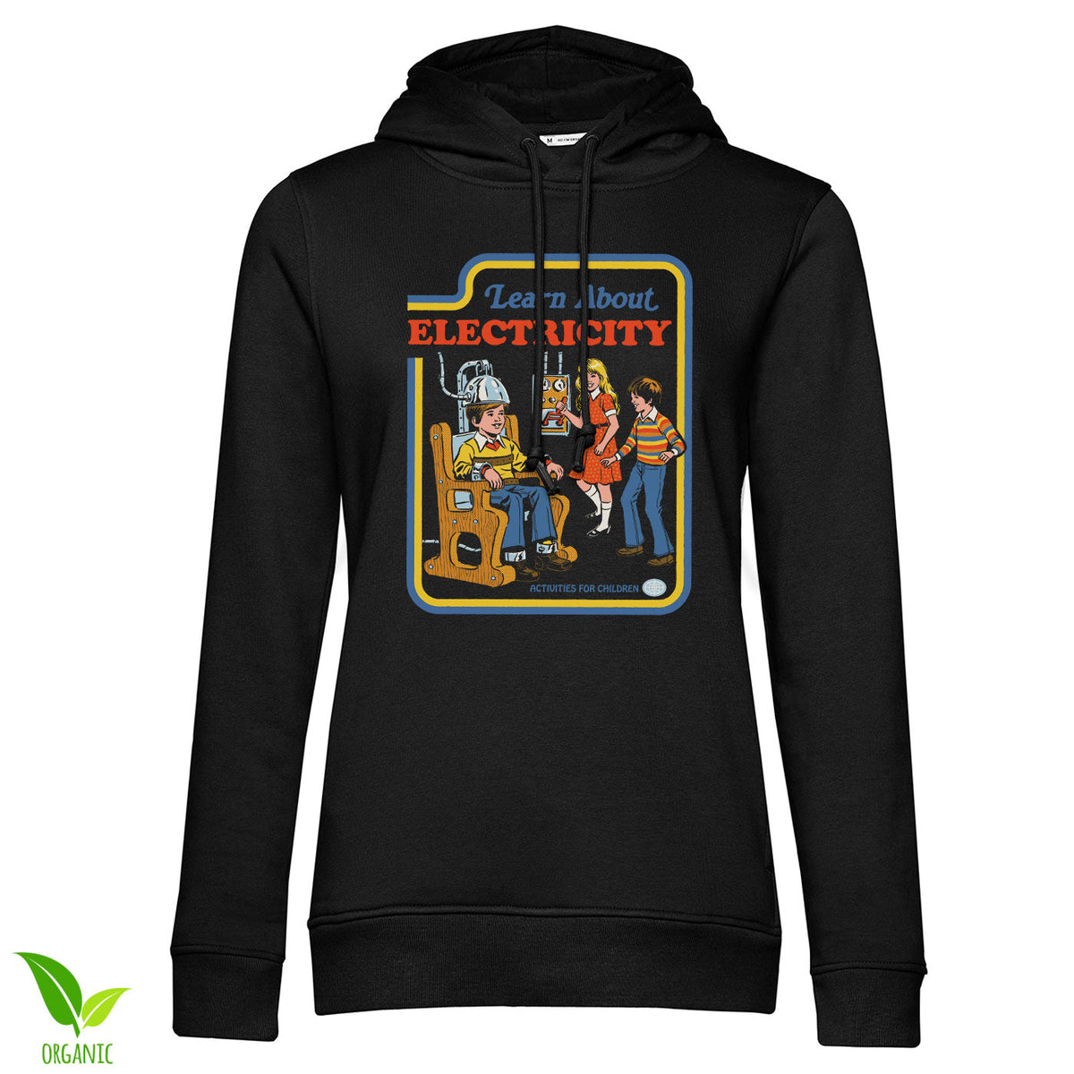 Steven Rhodes - Learn About Electricity Girly Hoodie – Sweat à capuche femme