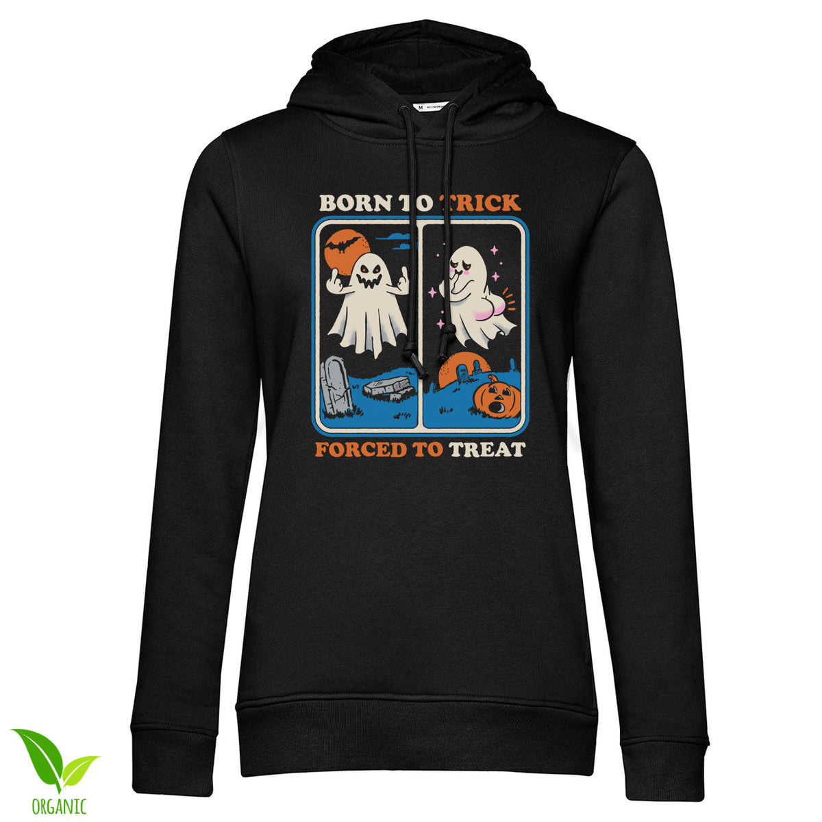 Born To Trick - Forced To Treat Girly Hoodie – Sweat à capuche femme