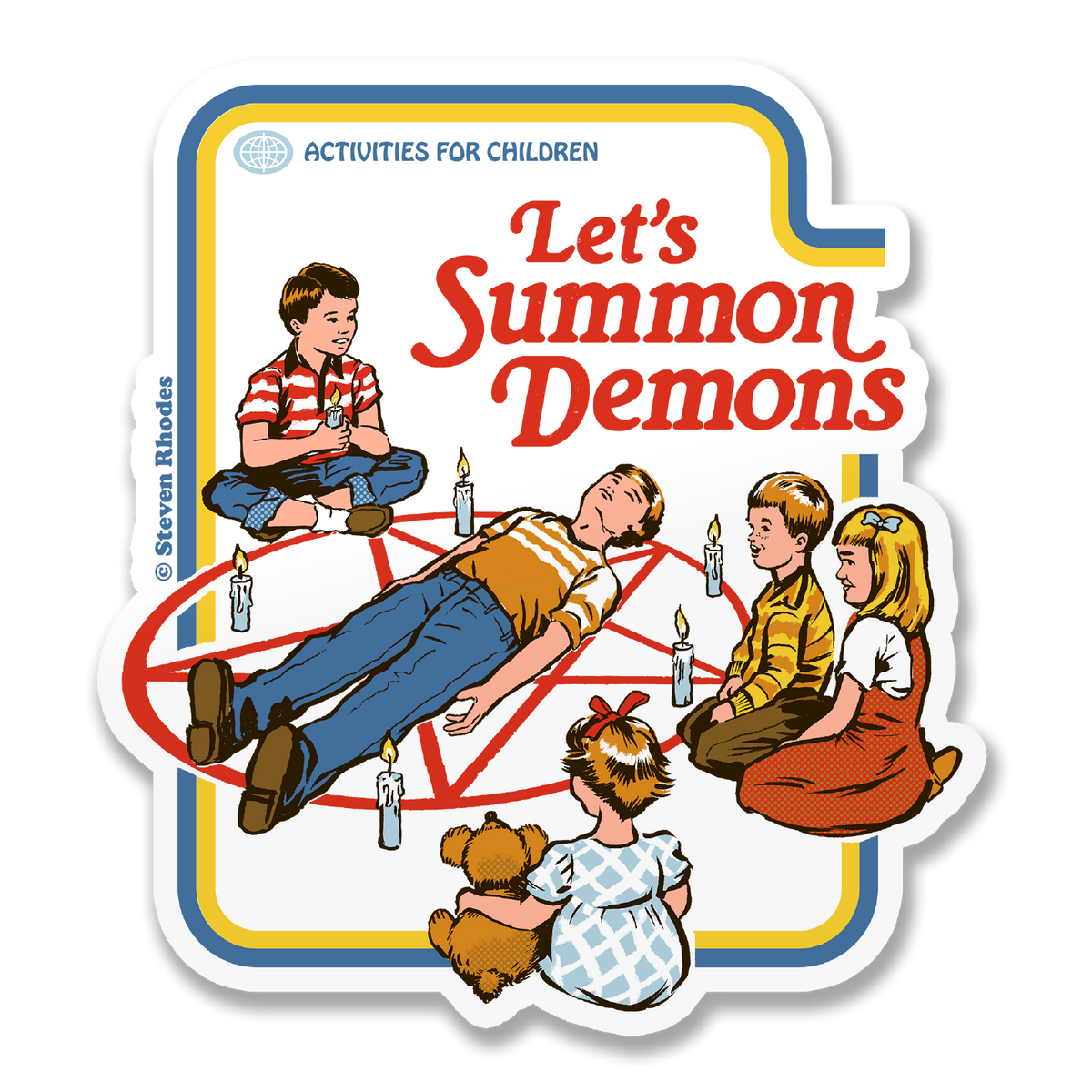 Steven Rhodes - Let's Summon Demons Sticker – Sticker