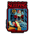 Steven Rhodes - He Sees You When You're Sleeping Sticker – Sticker