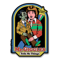 Steven Rhodes - Mr Giggles Tells Me things Sticker – Sticker