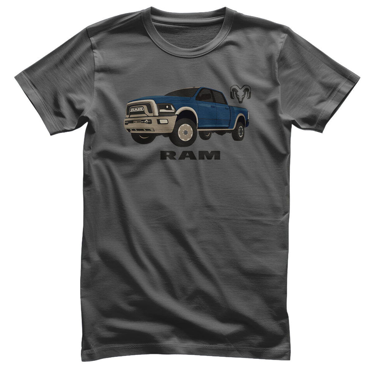 RAM Blue Truck T-Shirt – T-shirt