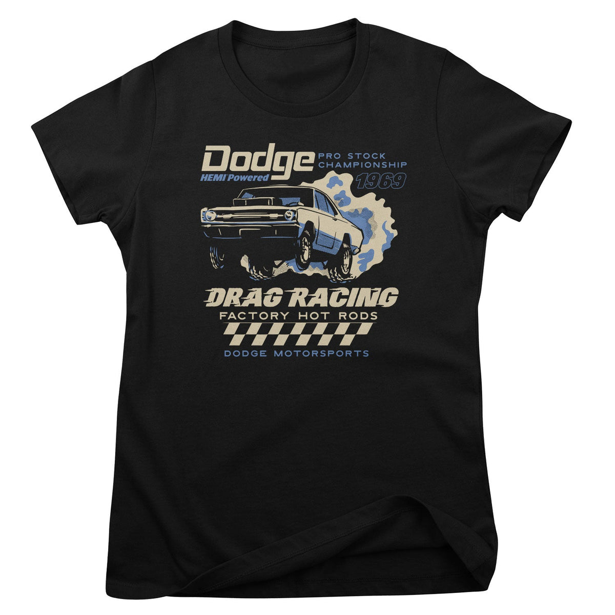 Dodge Factory Hot Rods Girly Tee – T-shirt femme