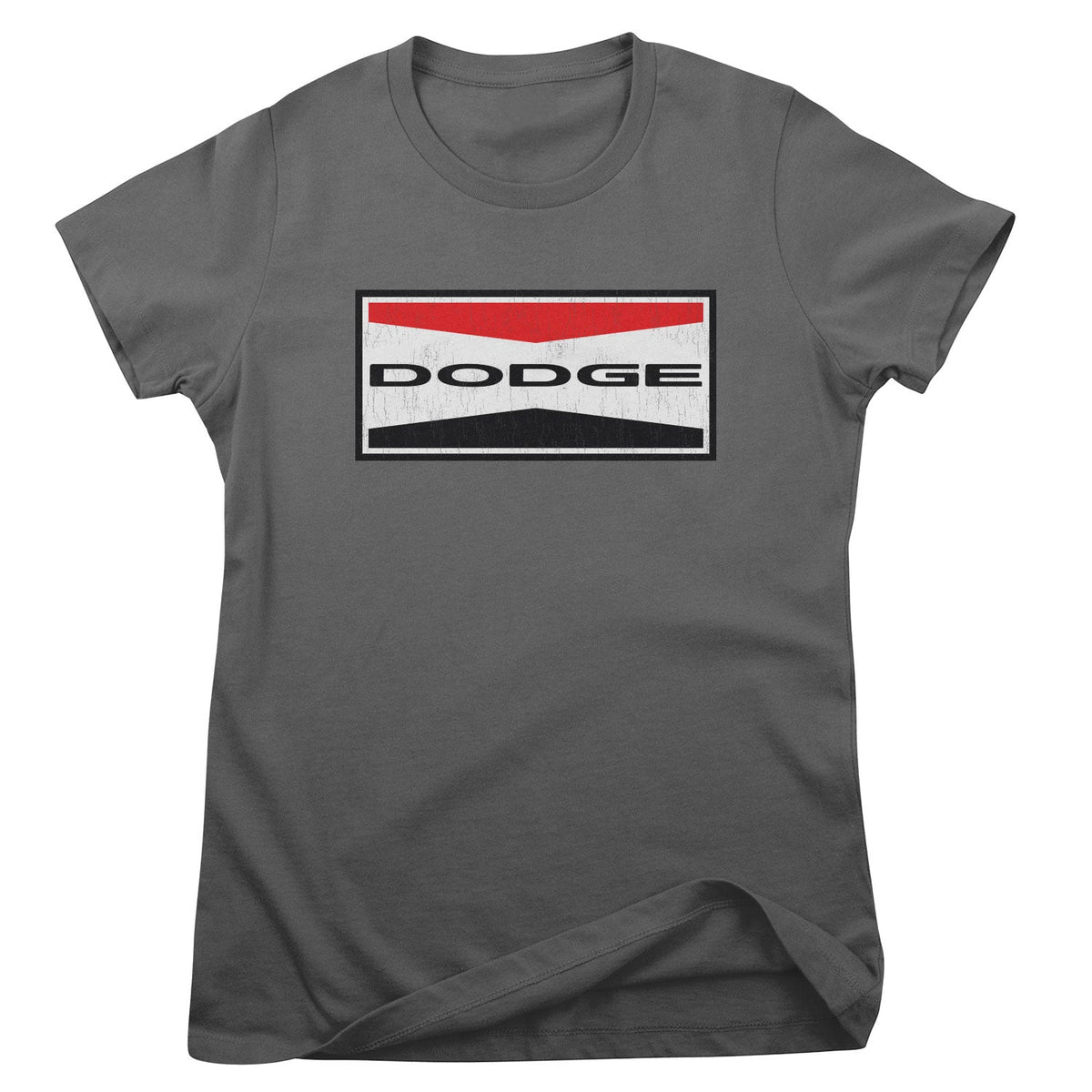 Dodge Retro Logo Girly Tee – T-shirt femme