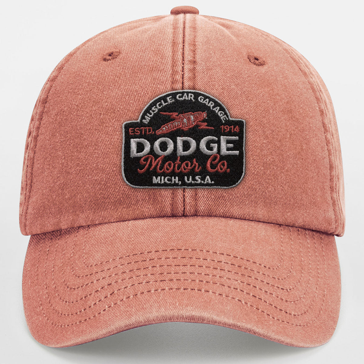 Dodge Motor Co Patch Vintage Low Profile Cap – Casquette vintage profil bas