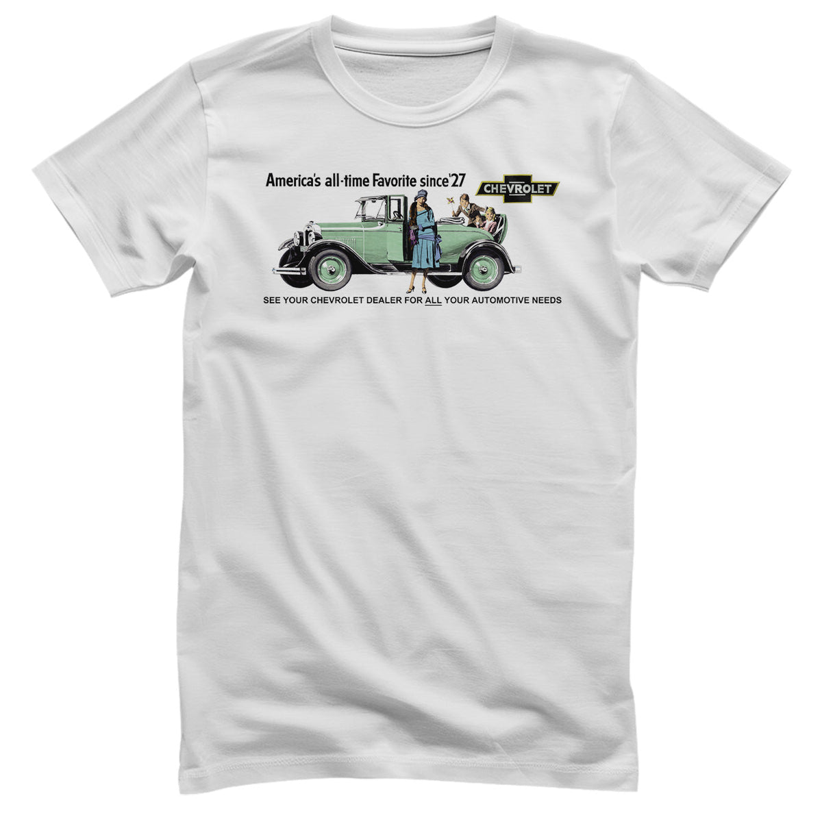 Chevrolet - All Time Favorite Since '27 T-Shirt – T-shirt