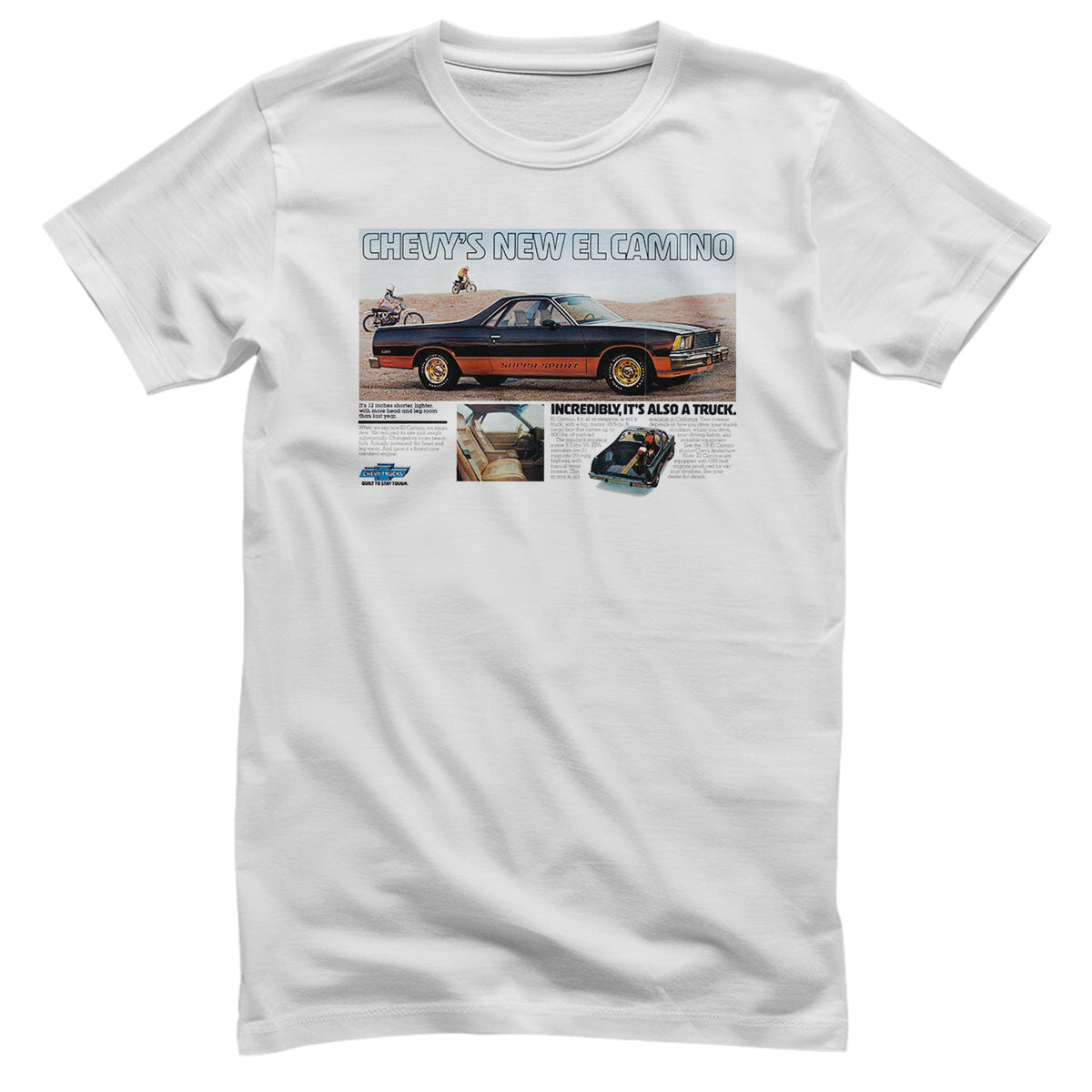 Incredible Chevrolet El Camino Add T-Shirt – T-shirt