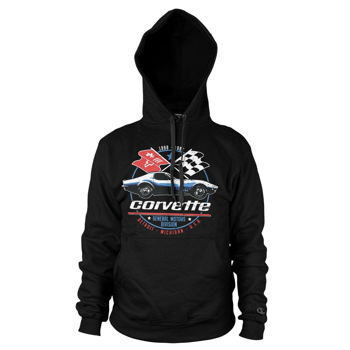 Corvette C3 GM Division Hoodie – Sweat à capuche