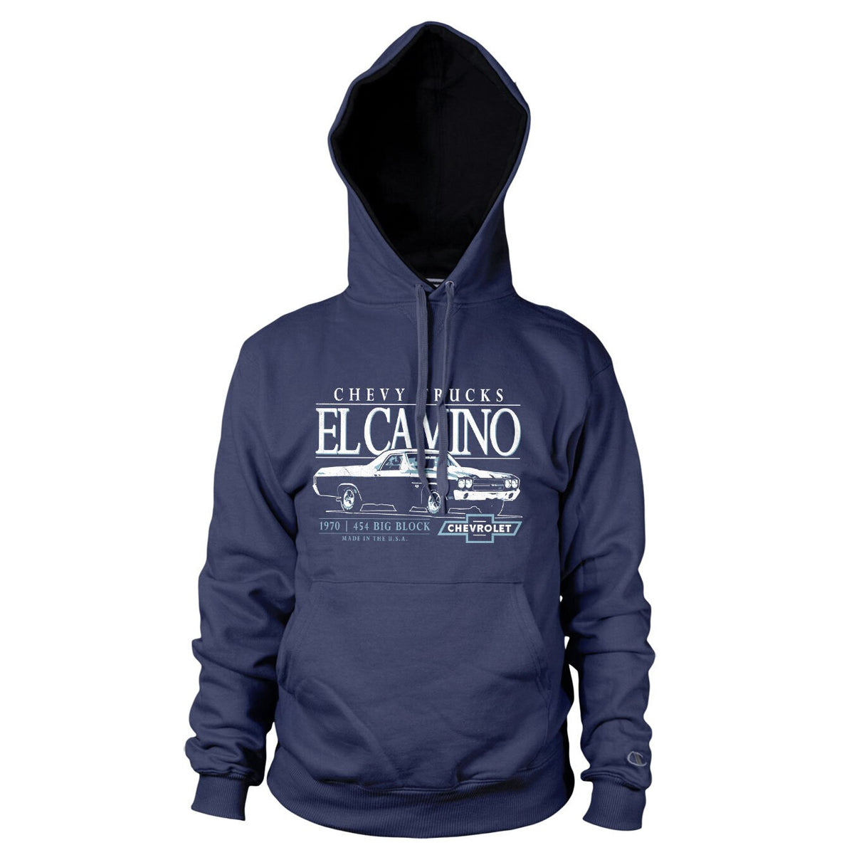 Chevy El Camino Big Block Hoodie – Sweat à capuche