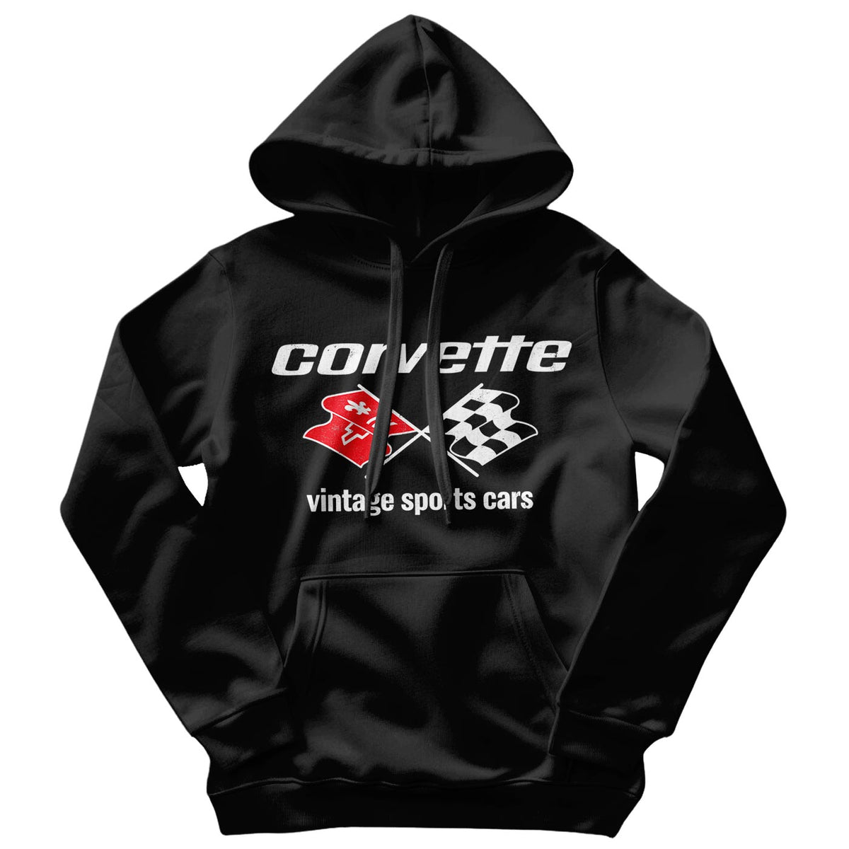 Corvette Vintage Sport Cars Hoodie – Sweat à capuche