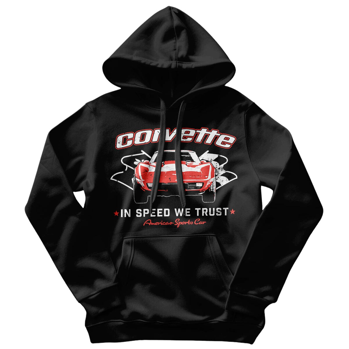 Corvette - In Speed We Trust Hoodie – Sweat à capuche