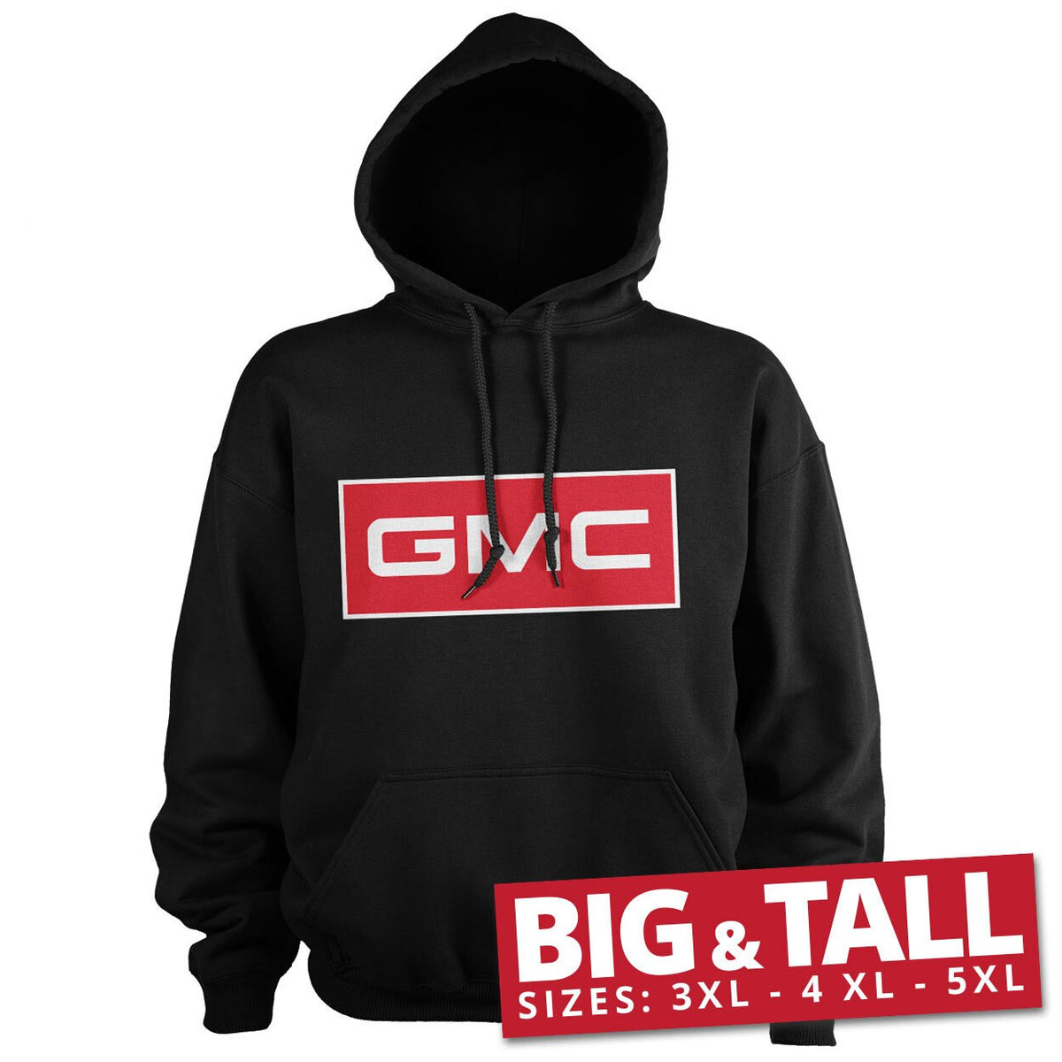 GMC Logo Big & Tall Hoodie – Sweat à capuche grande taille