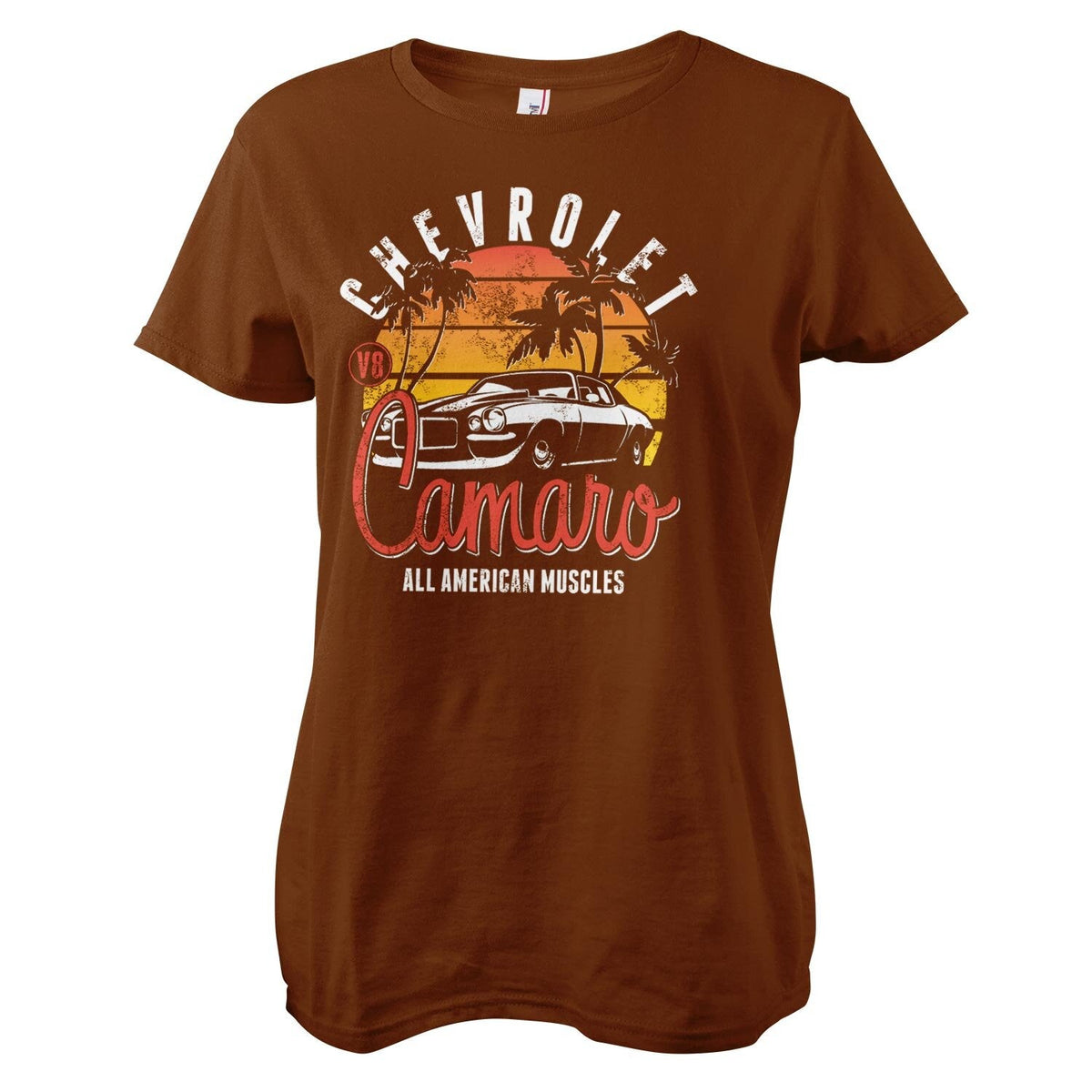 Chevrolet Camaro Sunset Girly Tee – T-shirt femme