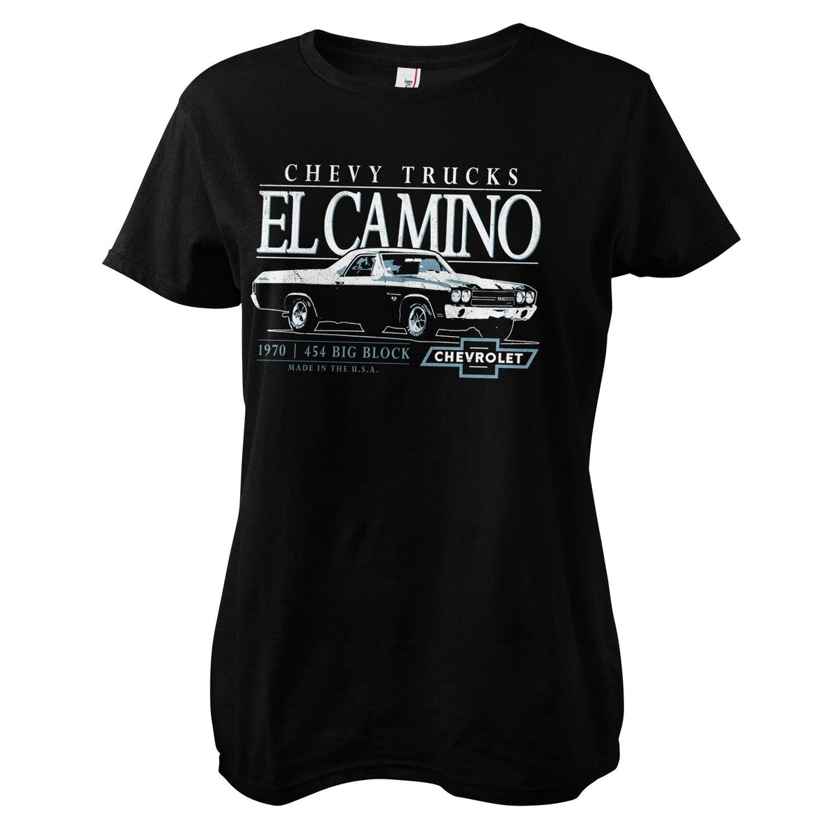 Chevy El Camino Big Block Girly Tee – T-shirt femme
