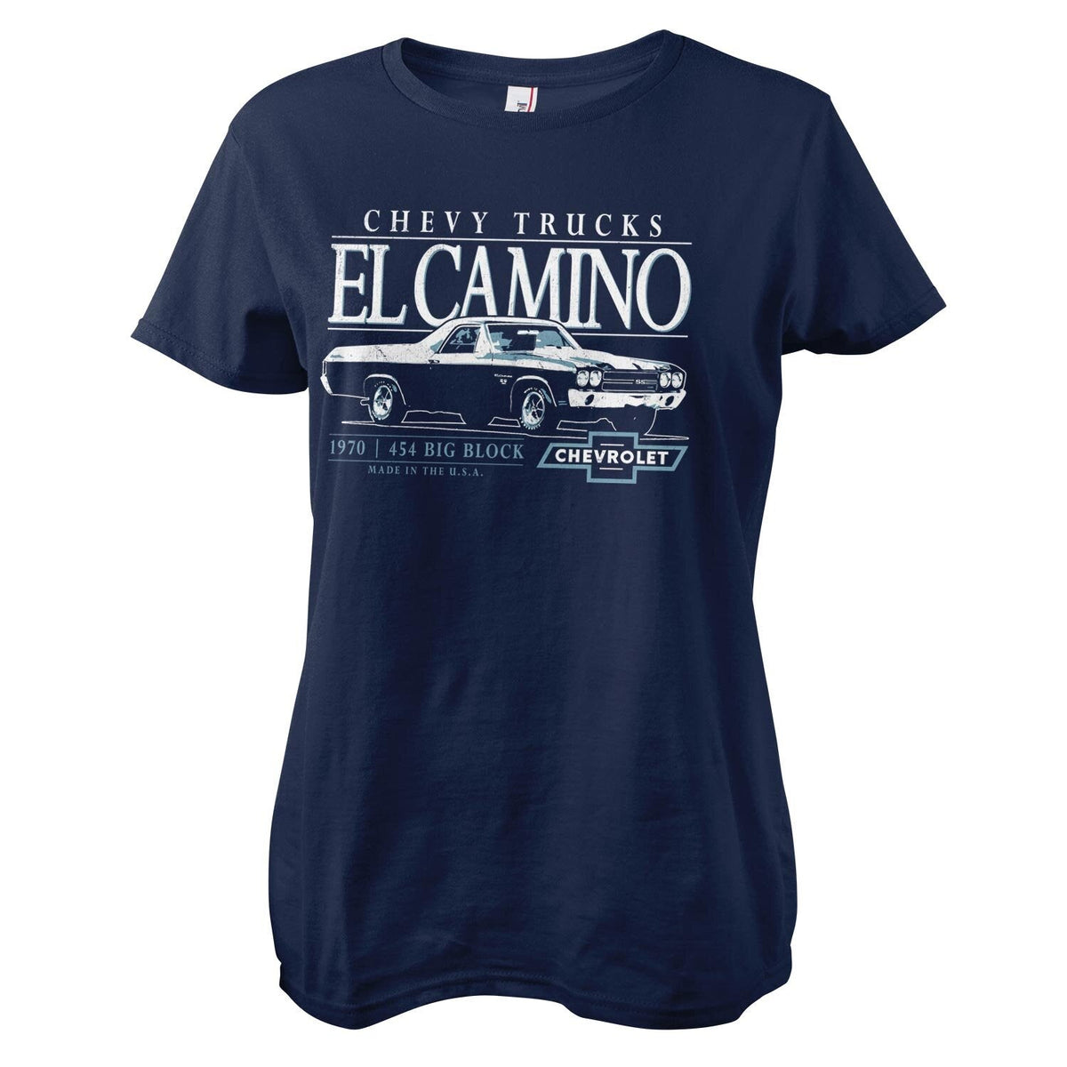 Chevy El Camino Big Block Girly Tee – T-shirt femme