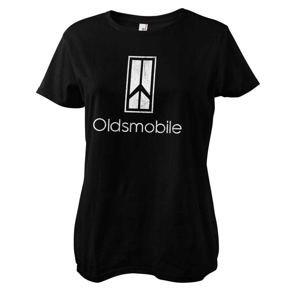 Oldsmobile Washed Logo Girly Tee – T-shirt femme
