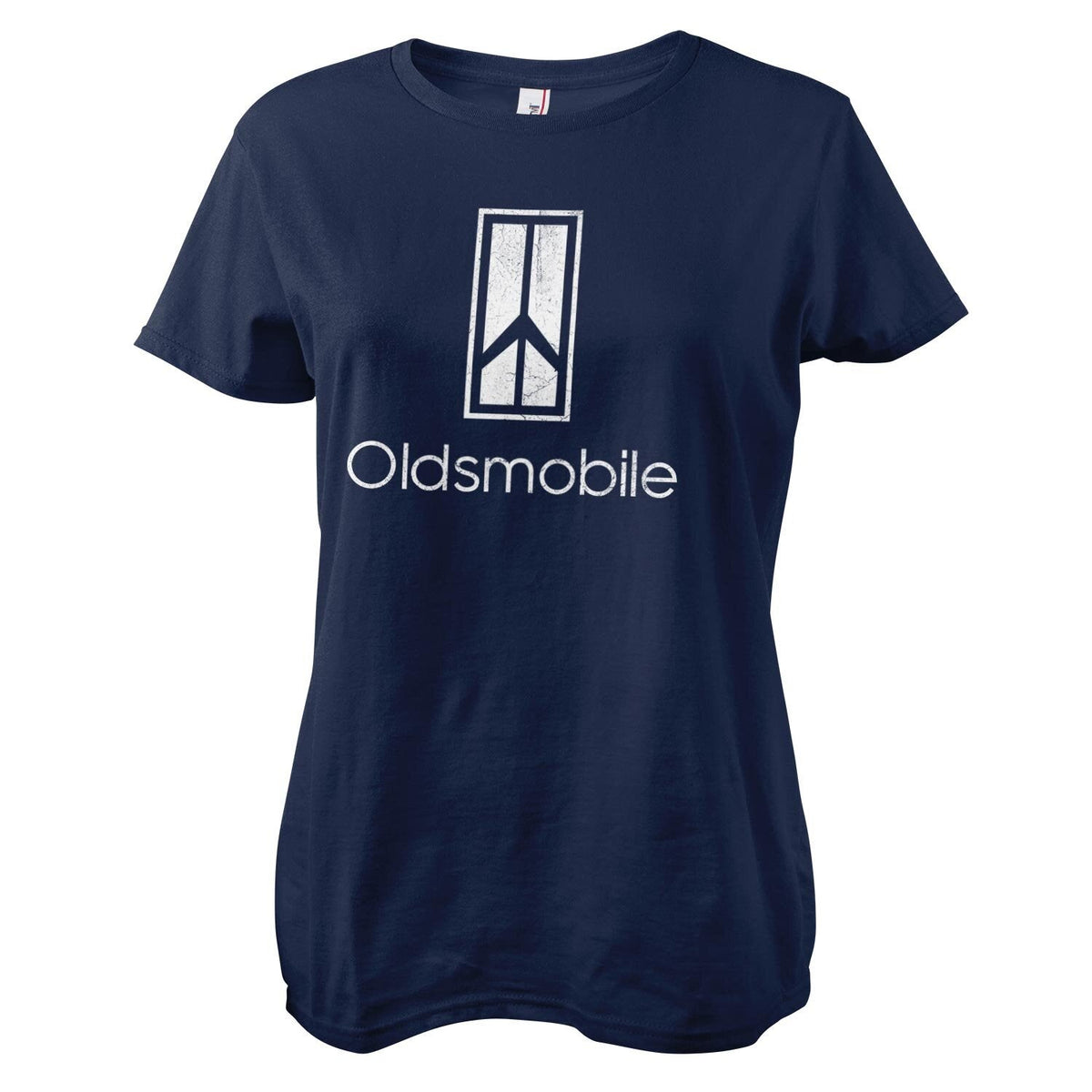 Oldsmobile Washed Logo Girly Tee – T-shirt femme