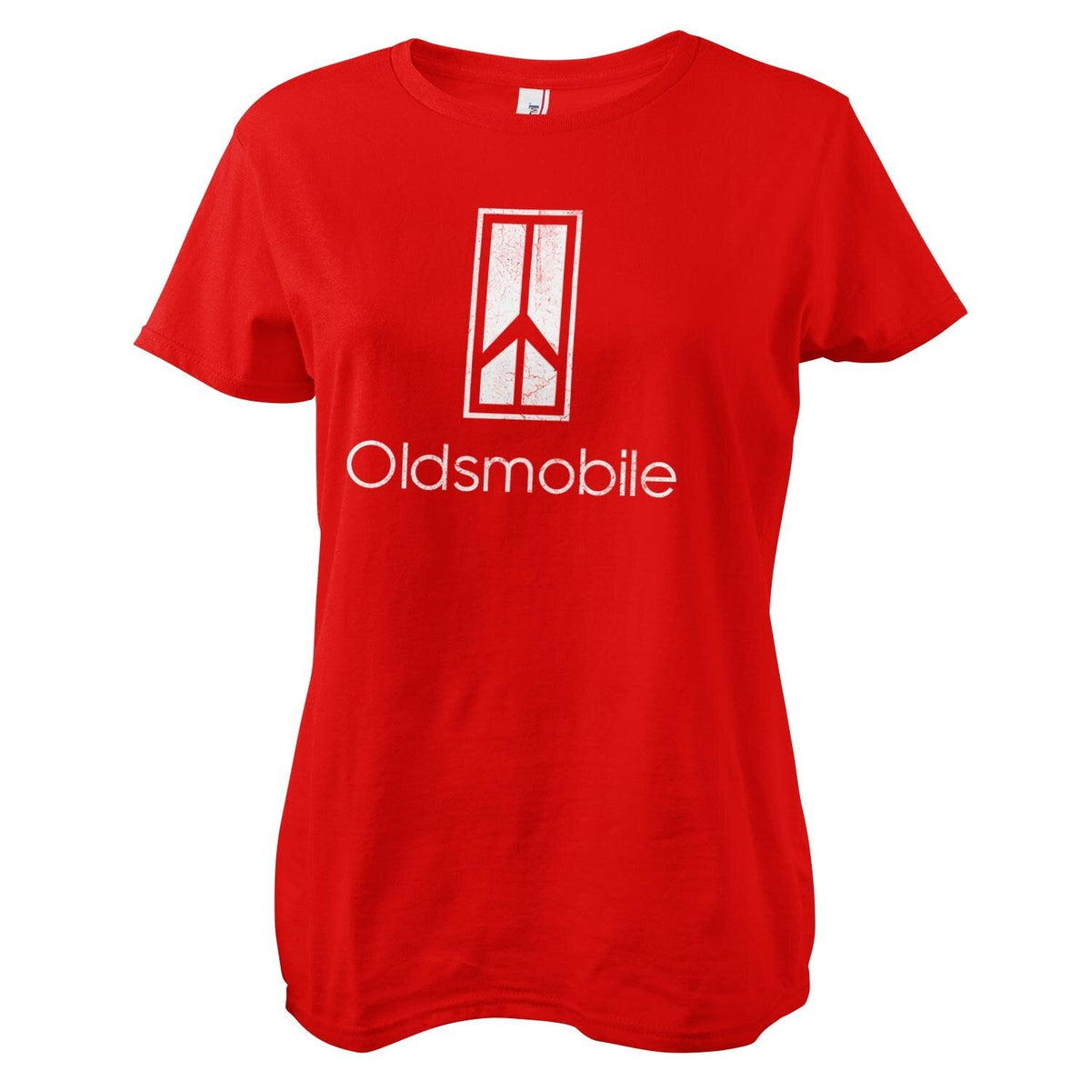 Oldsmobile Washed Logo Girly Tee – T-shirt femme