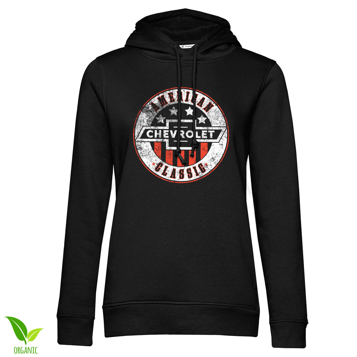 Chevrolet Washed Classic Girly Hoodie – Sweat à capuche femme