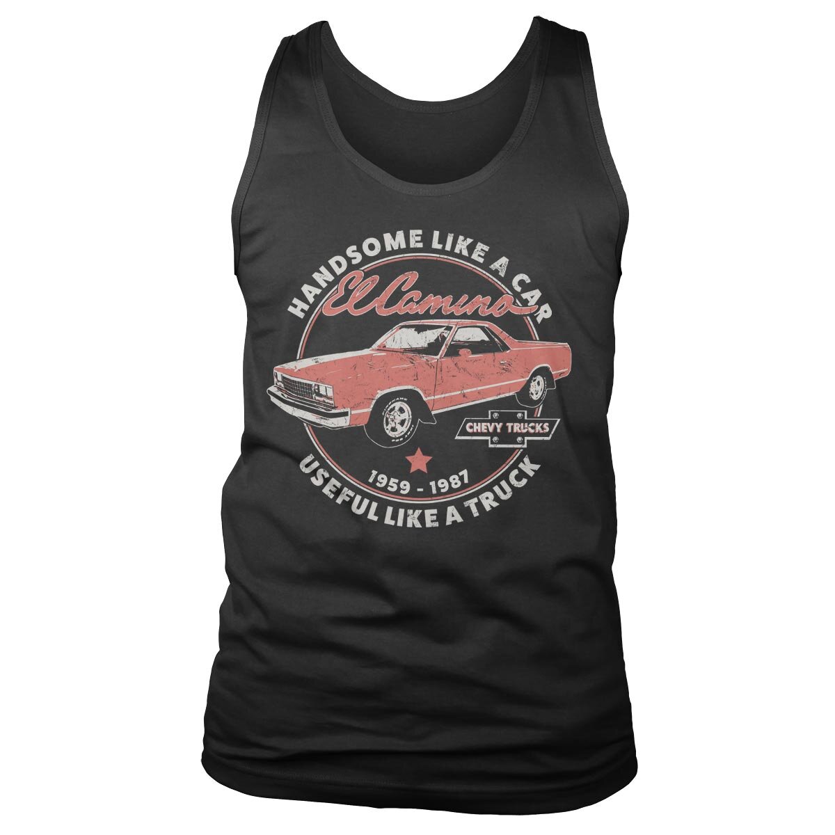 El Camino - Handsome Like A Car Tank Top – Débardeur