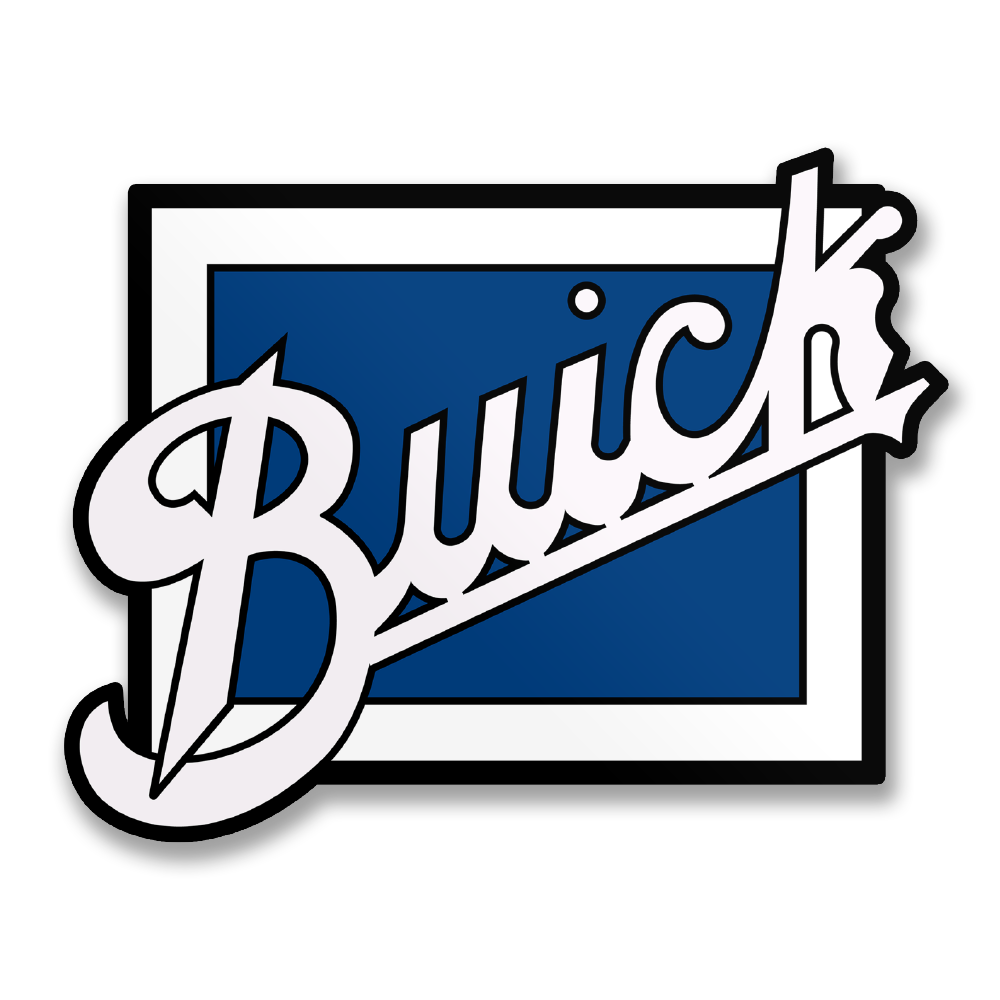 Buick Wordmark Logo Sticker – Sticker