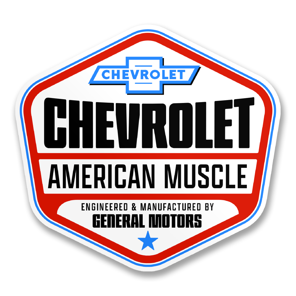 Chevrolet - American Muscle Sticker – Sticker