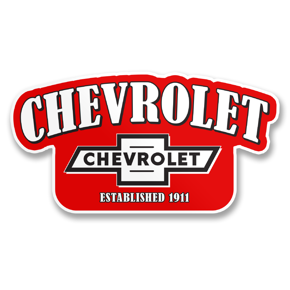 Chevrolet - Established 1911 Sticker – Sticker
