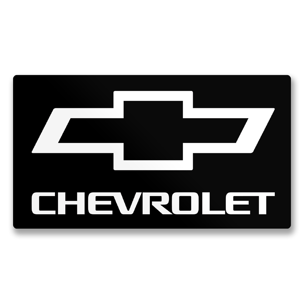 Chevrolet 1-color Logo Sticker – Sticker