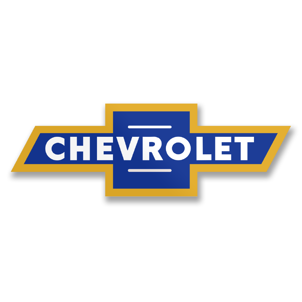 Chevrolet Retro Bowtie Logo Sticker – Sticker