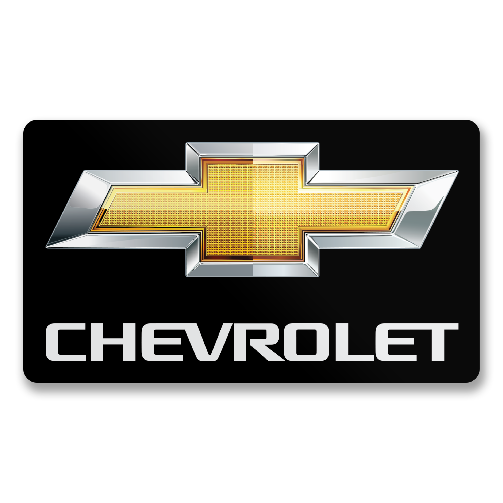 Chevrolet Full Color Logotype Sticker – Sticker