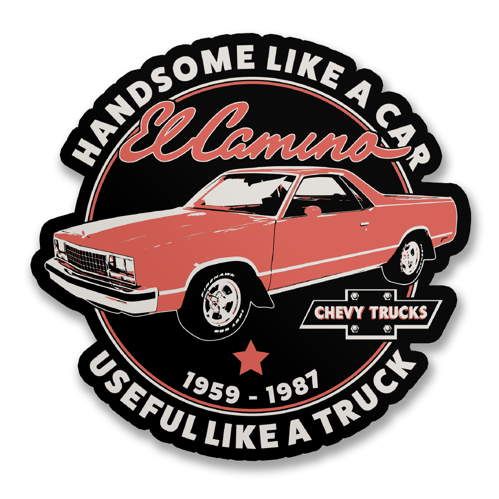Chevy El Camino Sticker – Sticker