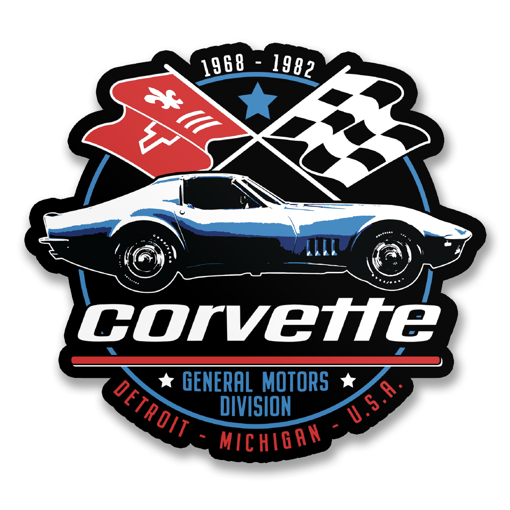 Corvette C3 GM Division Sticker – Sticker