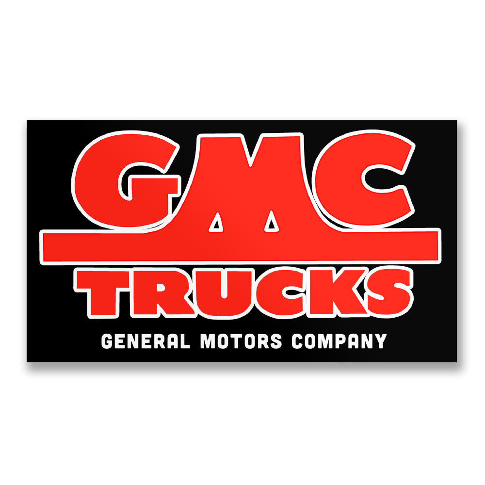 GMC Trucks Vintage Logo Sticker – Sticker