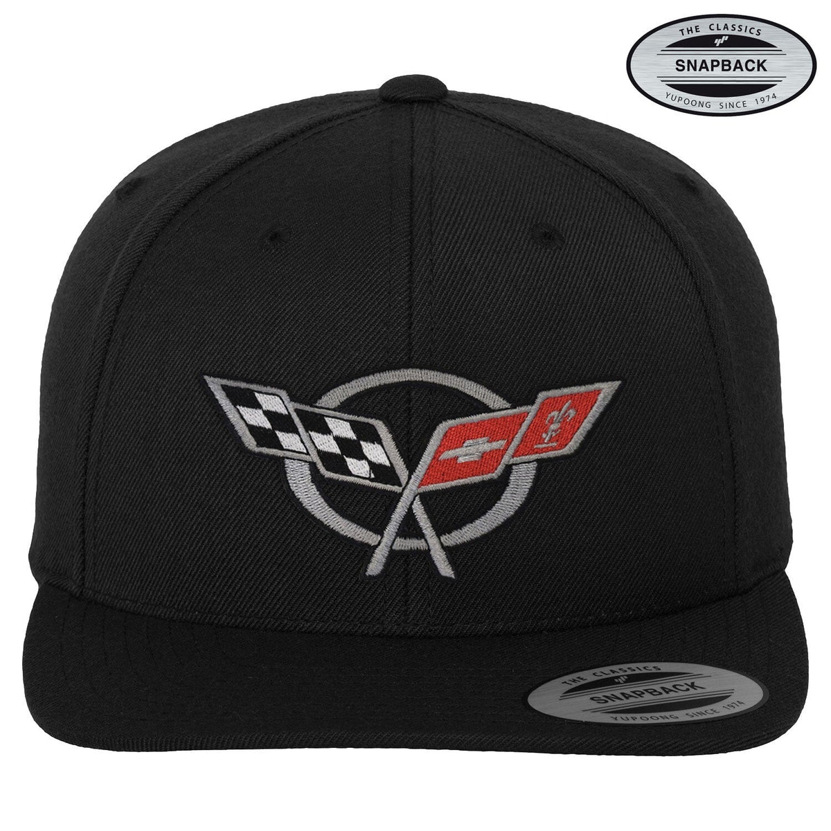 Corvette C5 Flags Premium Snapback Cap – Casquette snapback
