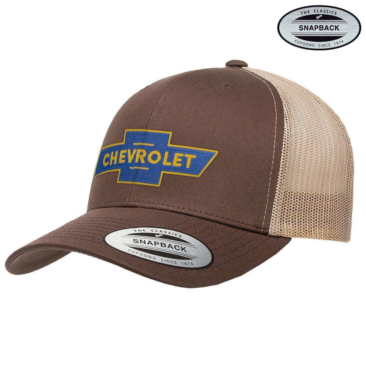 Chevrolet Bowtie Logo Premium Trucker Cap – Casquette trucker