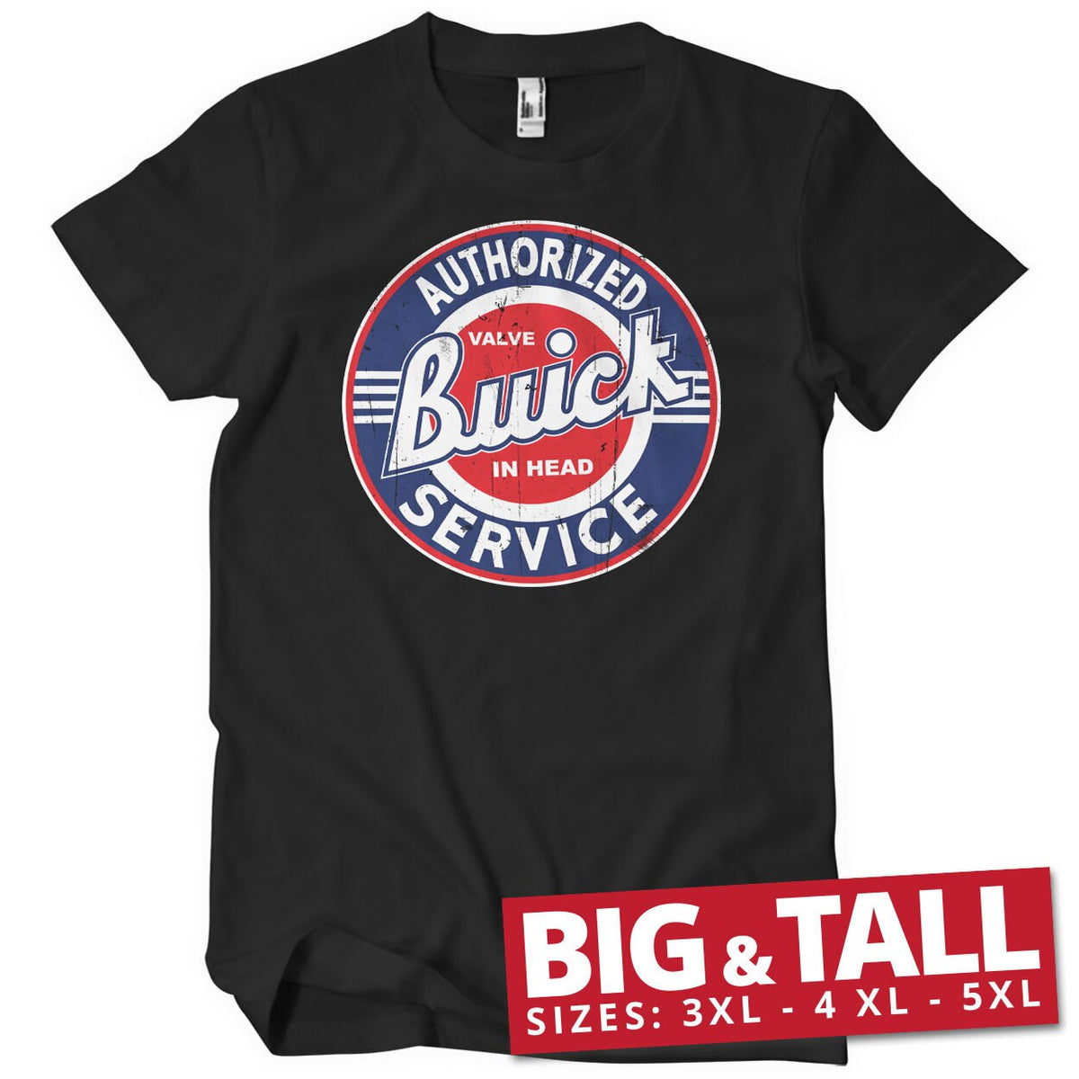 Buick Service Logo Big & Tall T-Shirt – T-shirt grande taille